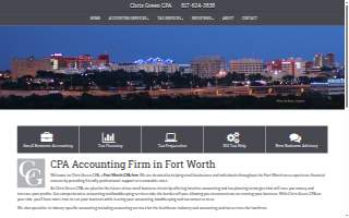 Green Chris S CPA website