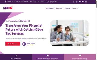 TEAM Financials CPA website