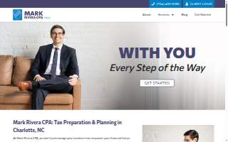 Mark Rivera CPA, PLLC website