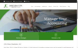 Josh Cahan CPA website