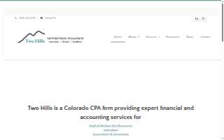 Two Hills Certified Public Accountants website