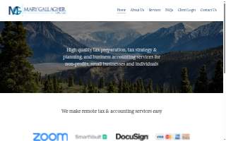 Mary Gallagher CPA, LLC website
