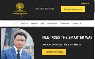 Denver Tax Group, LLC website