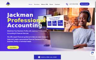 Jackman Professional Accounting & Financial Services website