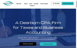 Alderwish CPA, PLLC of Detroit website