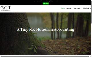Go Green Tax website