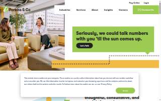 Perkins & Co website