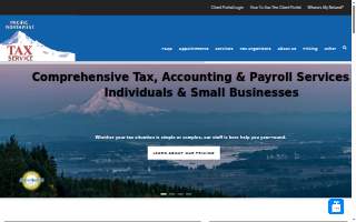 Pacific Northwest Tax Service website