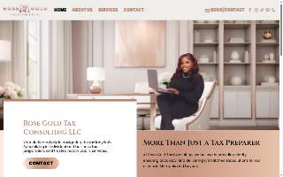 Rose Gold Tax Consulting LLC website