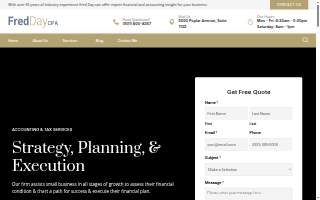 Fred Day, CPA website