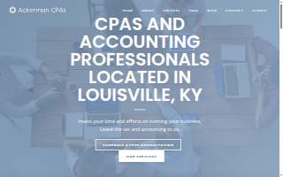 Ackerman CPAs, LLC website