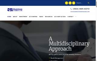 Asamoa & Associates, CPA website