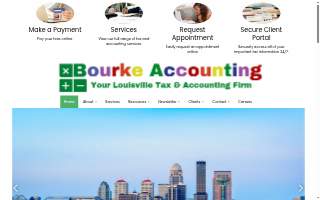 Bourke Accounting LLC website
