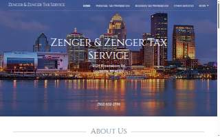 Zenger & Young Tax Service website