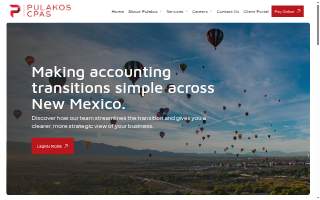 Pulakos CPAs - Albuquerque CPA Firm website