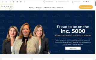 Manay CPA Inc. of Atlanta website
