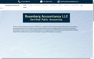 Rosenberg Accountancy LLC website
