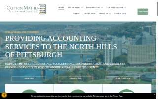 Cotton Mather Accounting Group, LLC of Pittsburgh website