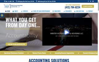 Winter Accounting & Advising, LLC website