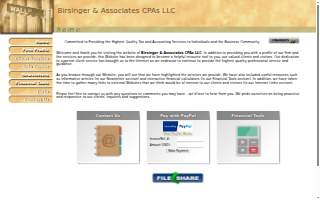 Birsinger & Associates CPAs LLC website