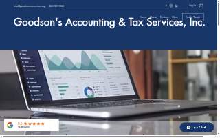Goodson's Accounting & Tax Services website