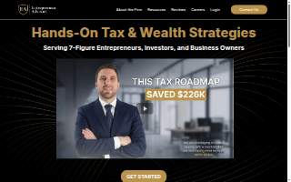 Entrepreneur Advisors website