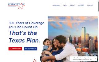Texas Plan Insurance website