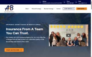 A & B Insurance Agency, Inc website