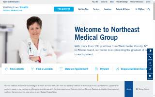Yale New Haven Health Northeast Medical Group website