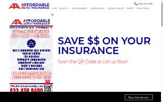 Affordable Auto Insurance website