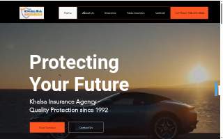 Khalsa Insurance Agency website