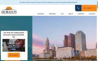 Horizon Insurance Services, Inc. website