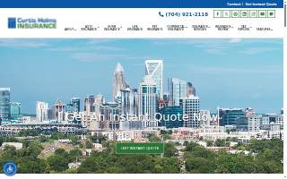 Curtis Helms Insurance website