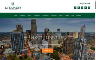 Litaker Insurance website