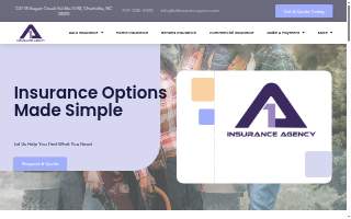A1 Insurance Agency website