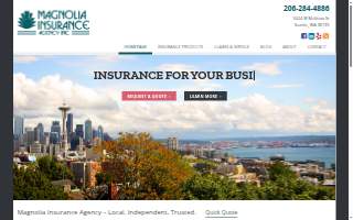Magnolia Insurance Agency, Inc. website