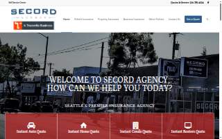 Trucordia-Seattle (formerly Secord Insurance) website