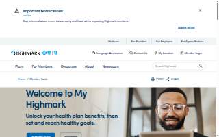 Highmark Delaware website