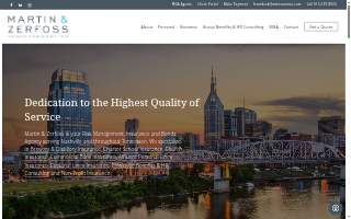 Martin & Zerfoss, Inc. website