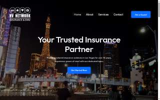 NV Network Insurance website