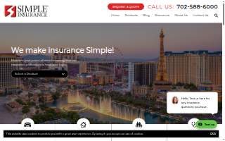 Simple Insurance website