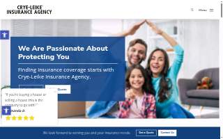 Crye-Leike Insurance Agency website