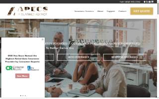 APECS Insurance Agency of Milwaukee website