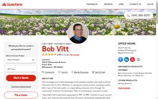 Bob Vitt - State Farm Insurance Agent website