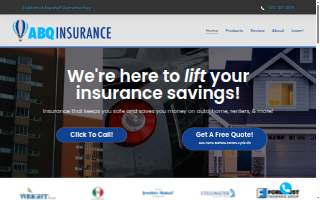 ABQ Insurance website