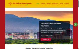 NM Family and Business Insurance website