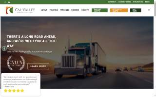 Cal-Valley Insurance Services, Inc. website