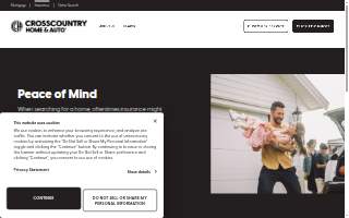 CrossCountry Home and Auto Insurance Agency website
