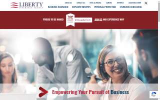 Liberty Insurance Agency website