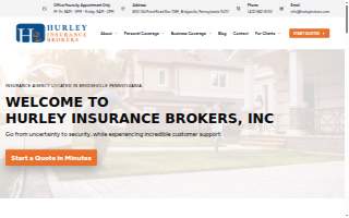 Hurley Insurance Brokers website